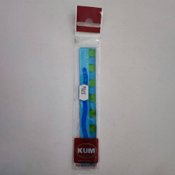 Vonalzó KUM hajlékony átlátszó kék 15 cm 