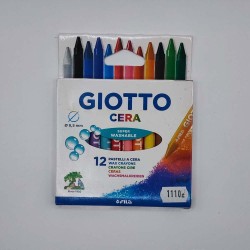 Zsírkréta GIOTTO cera 8,5mm 12 db/készlet