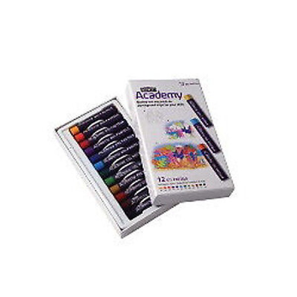 Olajpasztell DERWENT ACADEMY 12db-os készlet