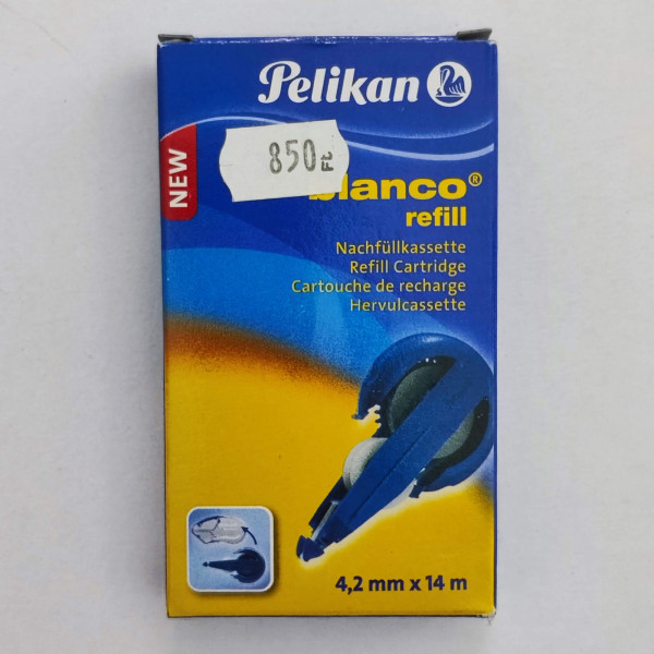 Hibajavító utántöltő kazetta PELIKAN Blanco Refill 4,2mm x 14m 