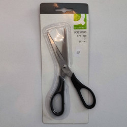 Olló irodai Q-Connect KF01228 7" lekerekített 17cm fekete 