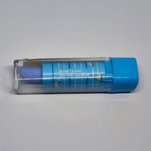 Radír rúzsformájú kék 