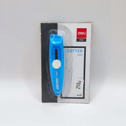 Irodai mini zseb vágókés DELI KÉK