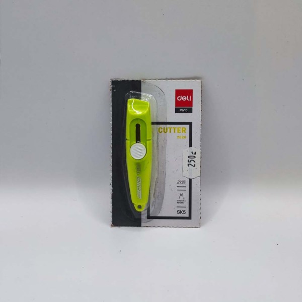 Irodai mini zseb vágókés DELI ZÖLD